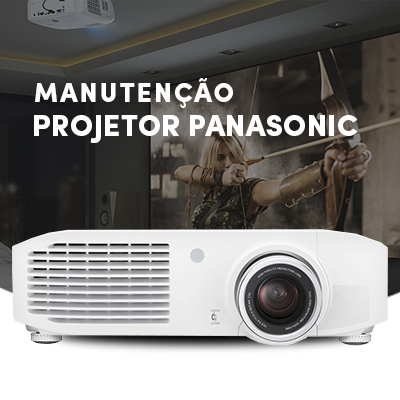 manutenção de projetores Panasonic