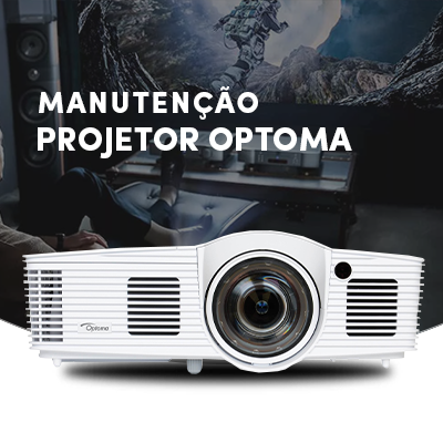 manutenção de projetores Optoma